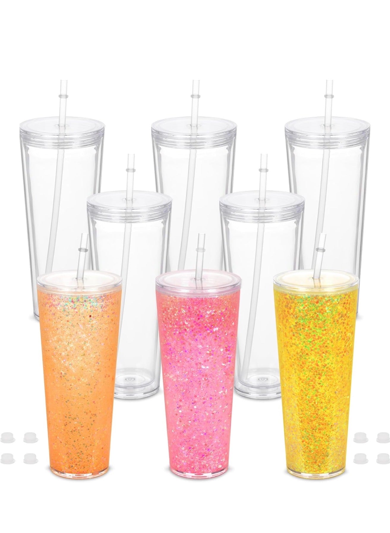 24oz snow Globe Tumbler