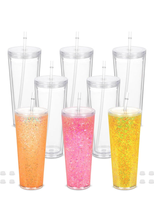 24oz snow Globe Tumbler