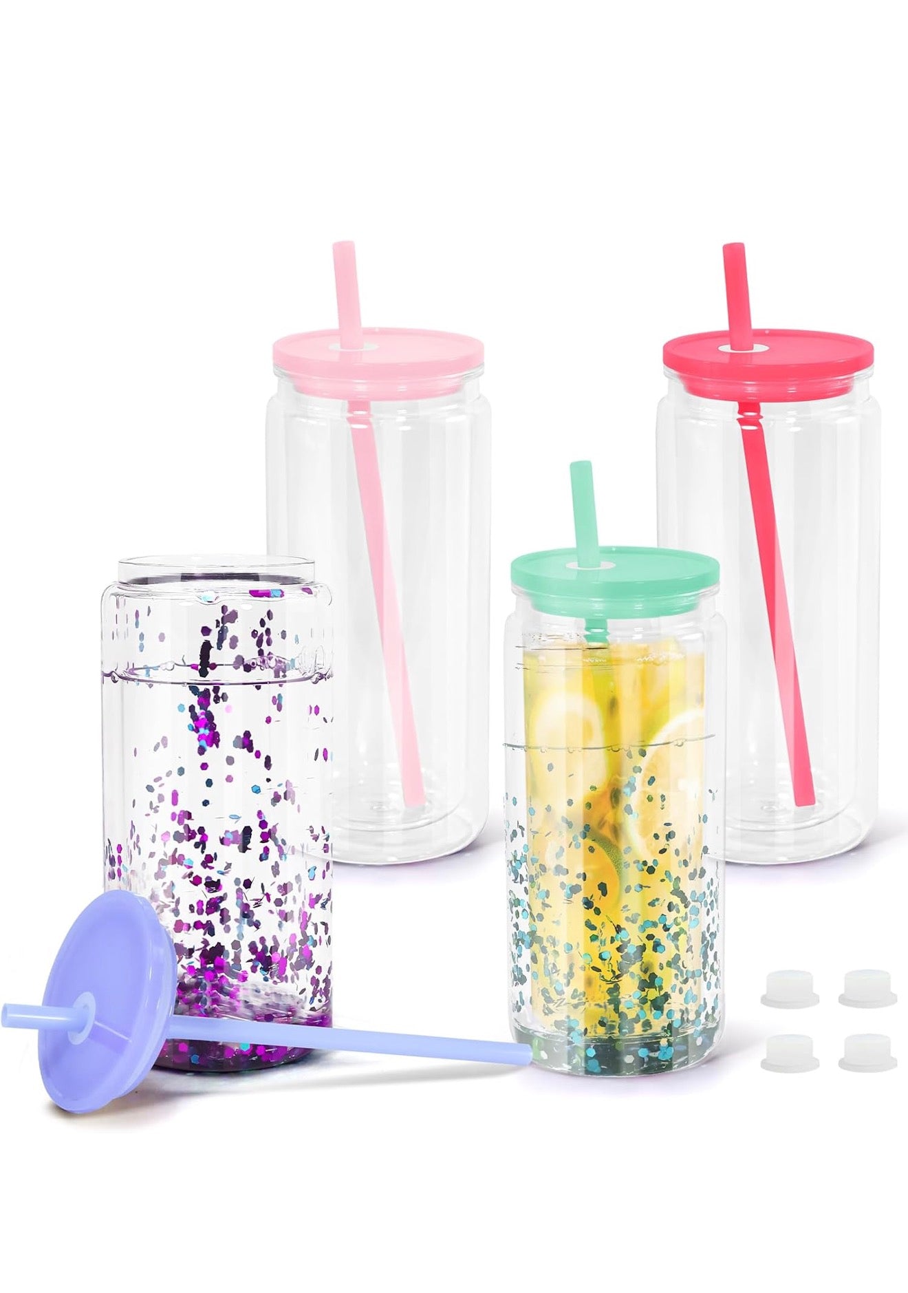 20oz Snow Globe Tumbler