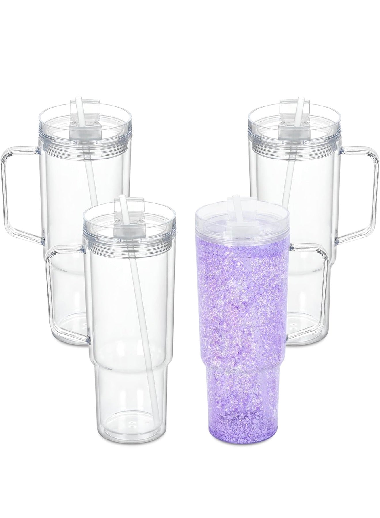 40oz Snow-Globe Tumbler